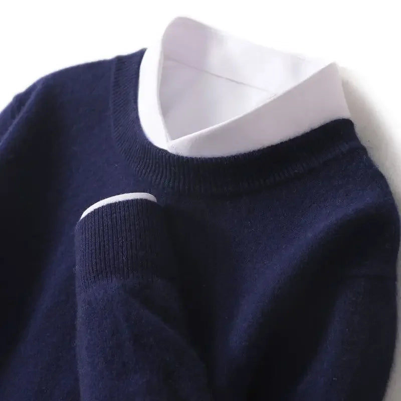 BRODEN CASHMERE PULLOVER SWEATER