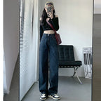 HIGH-WAIST BAGGY JEANS