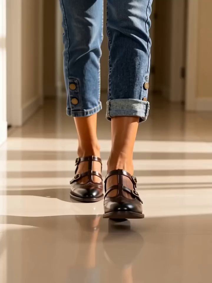 Senna Leather Mary Janes
