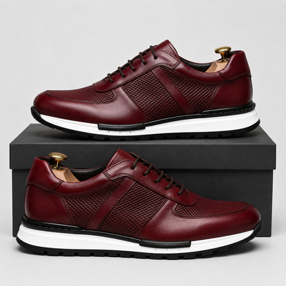 BRADLEY MILES LEATHER SNEAKERS