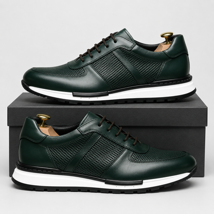 BRADLEY MILES LEATHER SNEAKERS