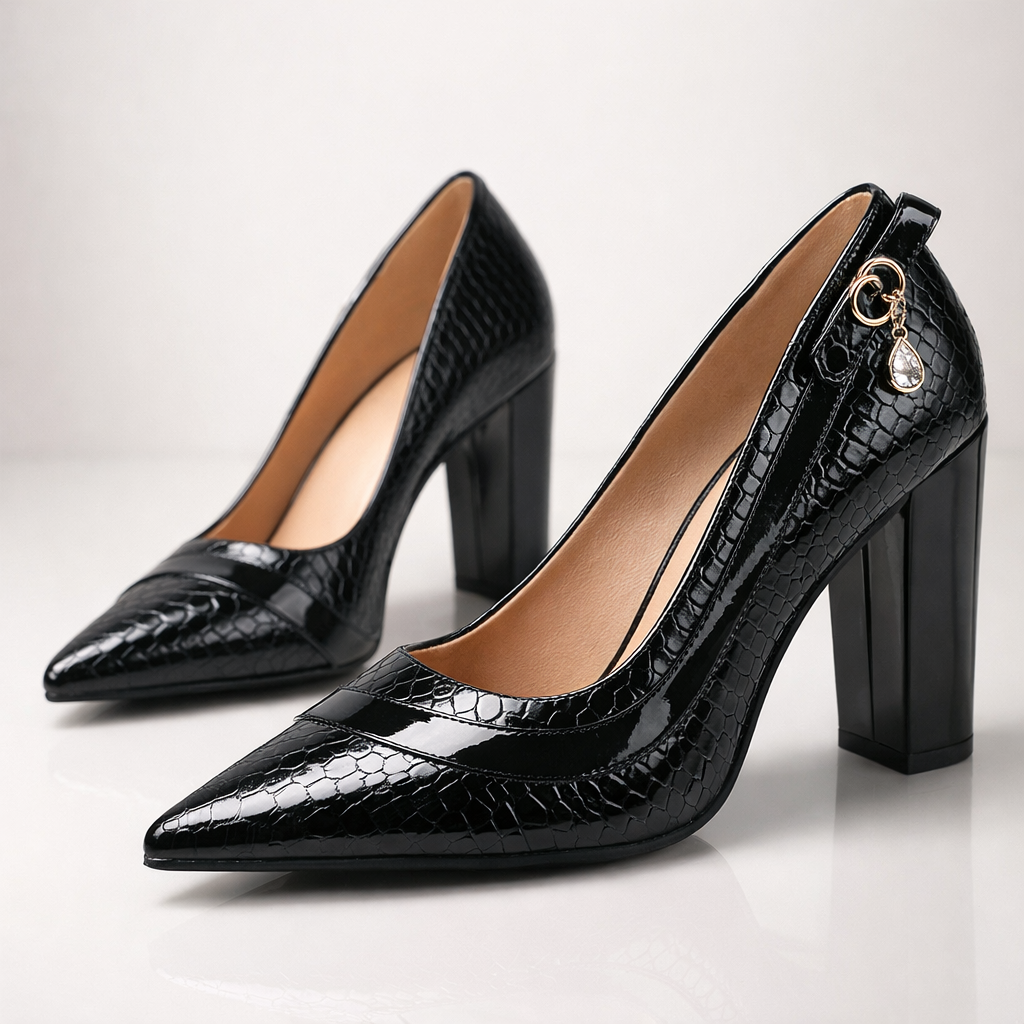 Kara Scale Heels