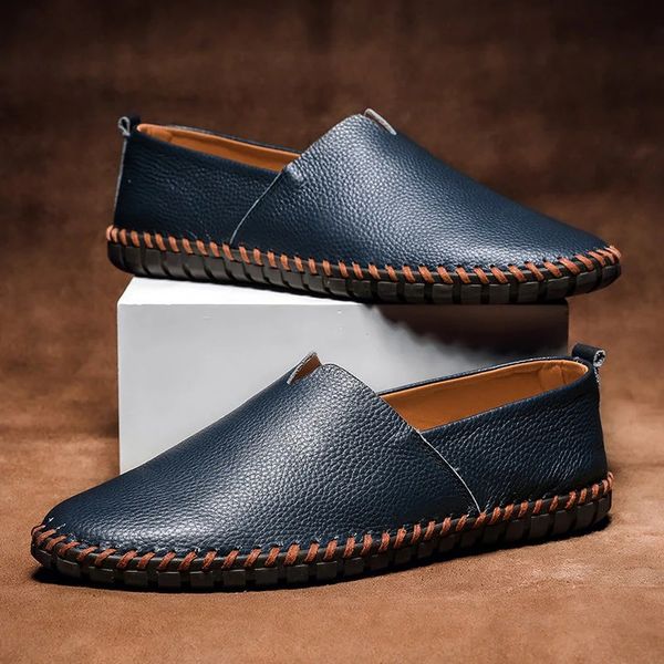 MARINO LEATHER LOAFERS