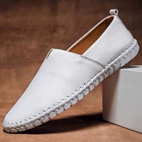 MARINO LEATHER LOAFERS