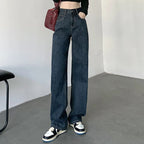 HIGH-WAIST BAGGY JEANS