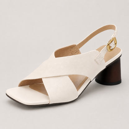 Candice Cross-Strap Sandals