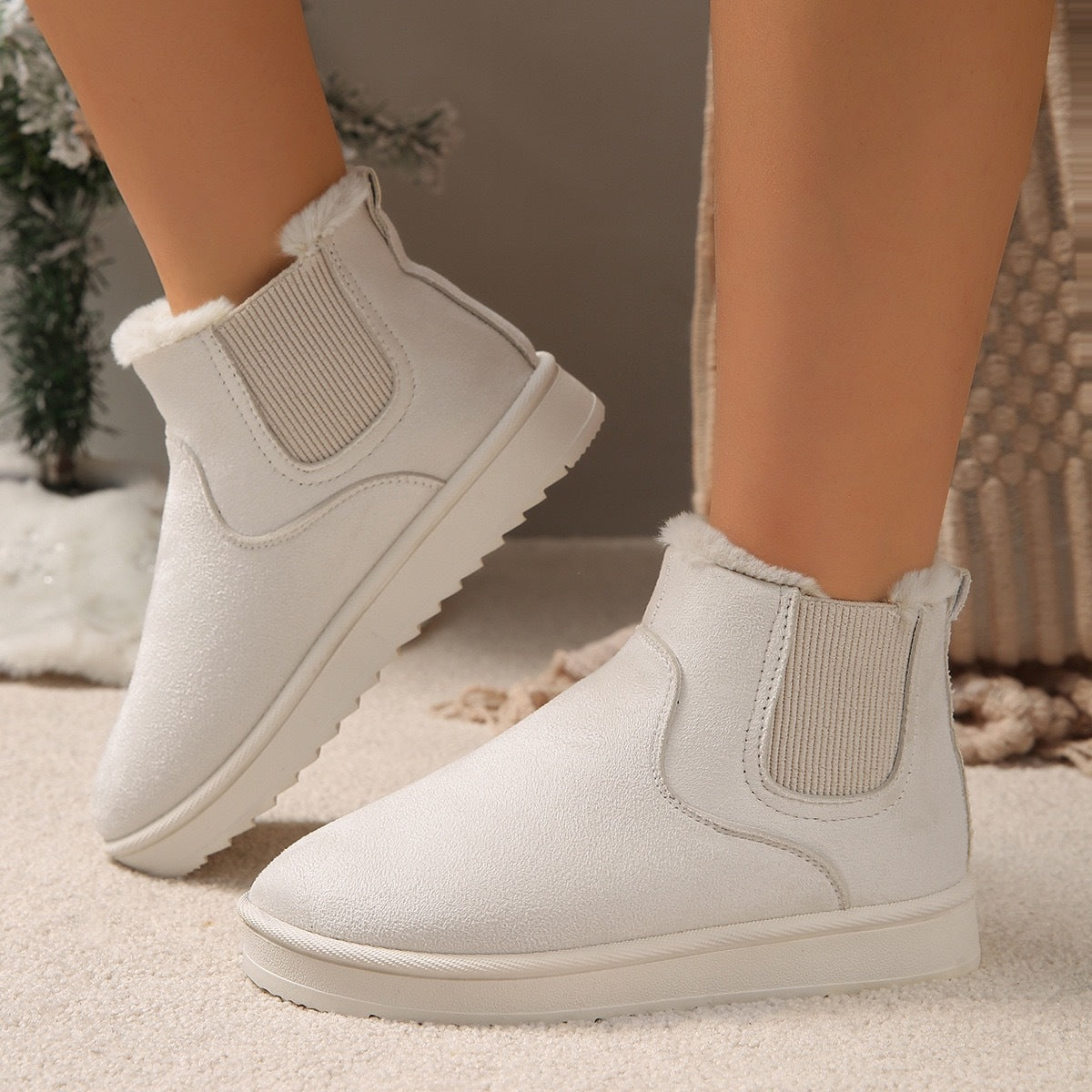 ELENA FLEECE LINED WINTER BOOTS