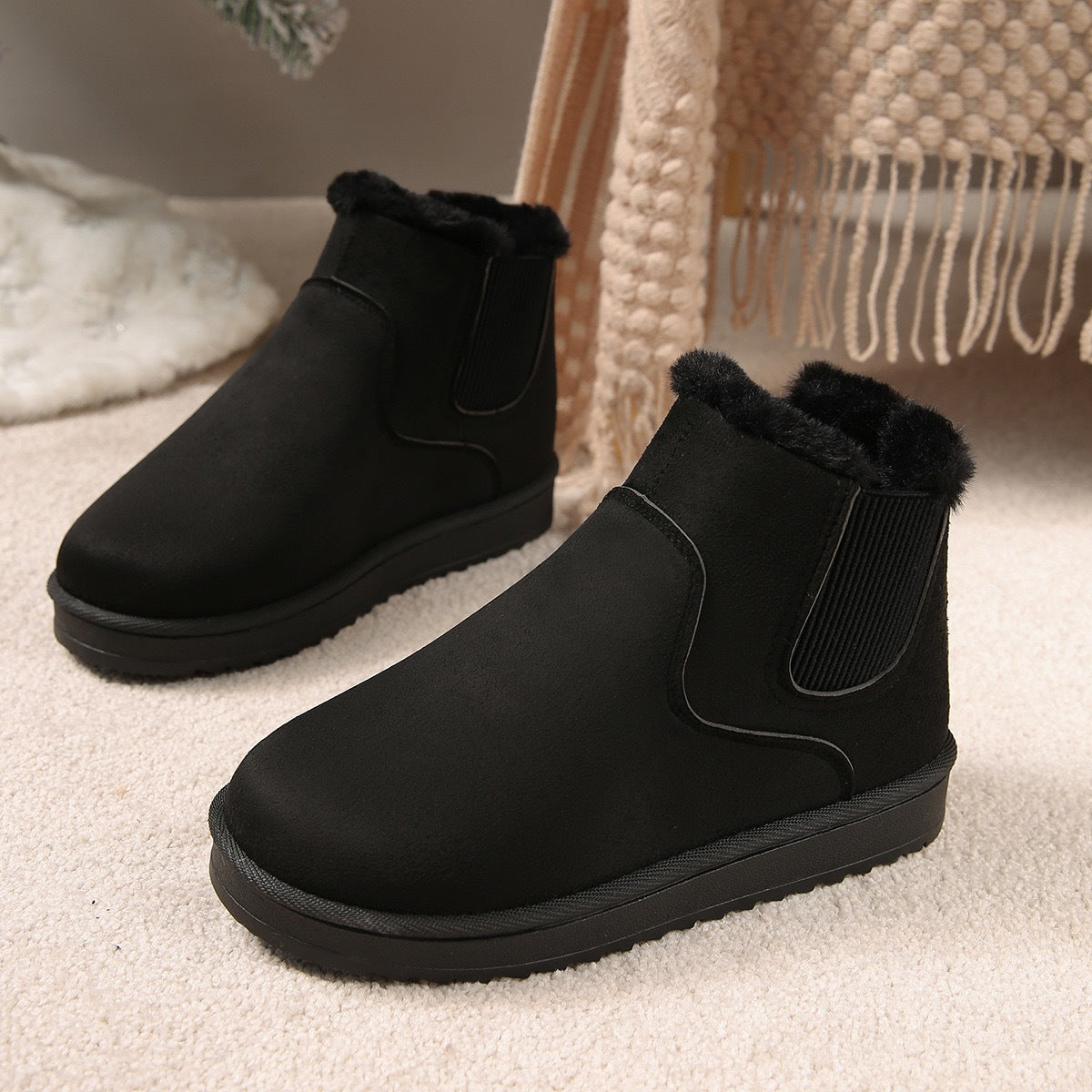 ELENA FLEECE LINED WINTER BOOTS