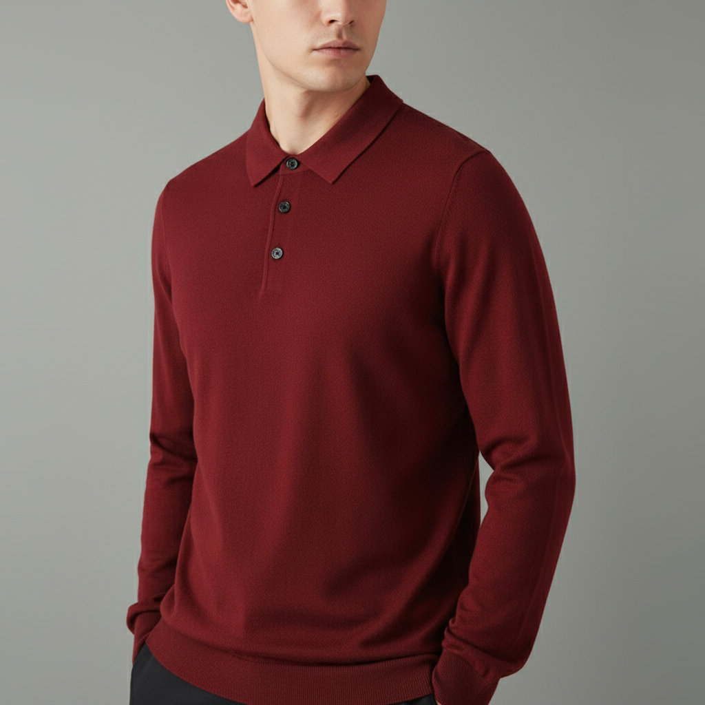CARTER POLO SWEATER
