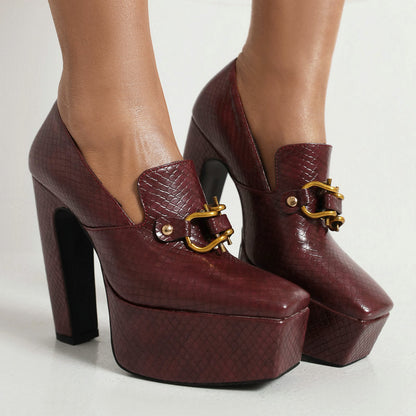 ALINA PLATFORM HEELS