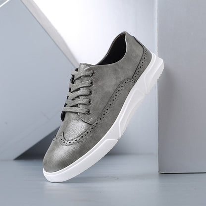 HARRIS BLAIN LEATHER TRAINERS