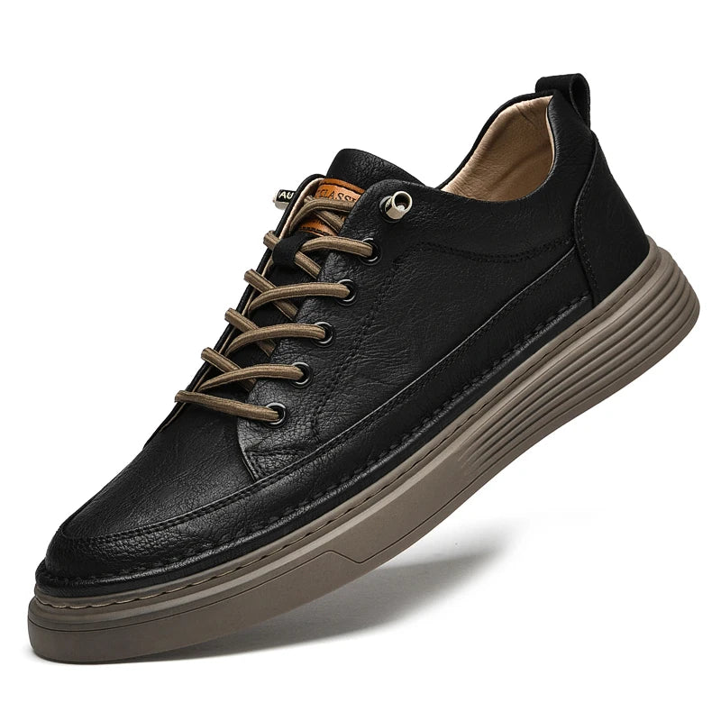 Classic genuine leather sneaker