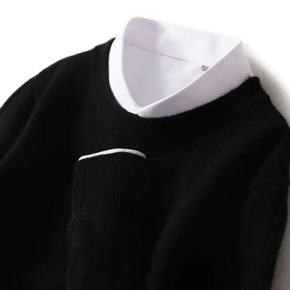 BRODEN CASHMERE PULLOVER SWEATER