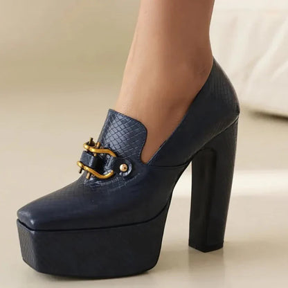 ALINA PLATFORM HEELS