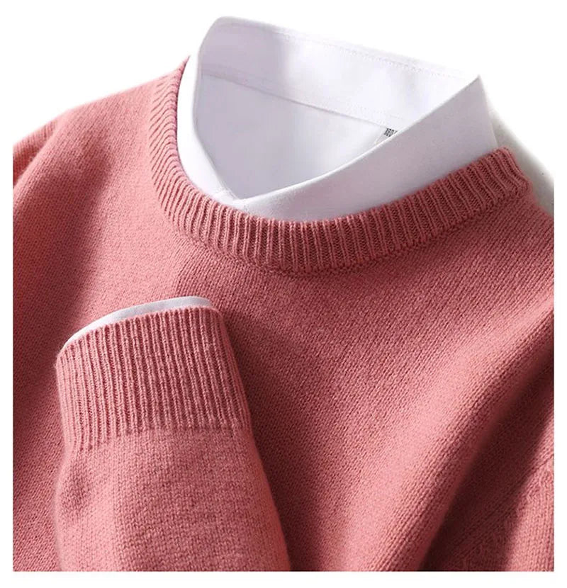 BRODEN CASHMERE PULLOVER SWEATER
