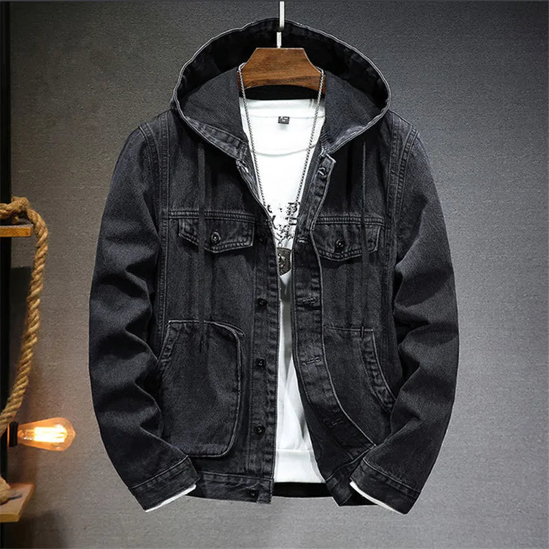 Riley Tanner Denim Hoodie
