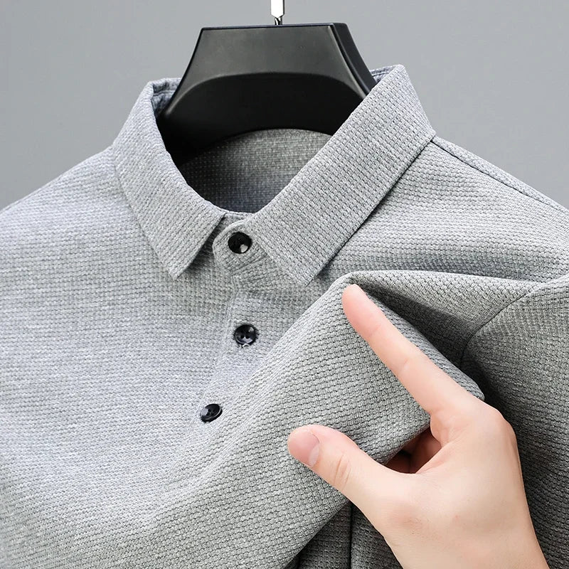 MARCUS LONG SLEEVE POLO