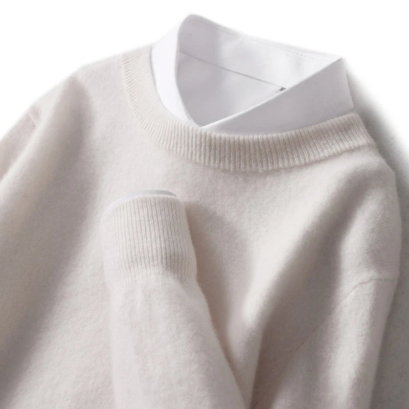 BRODEN CASHMERE PULLOVER SWEATER