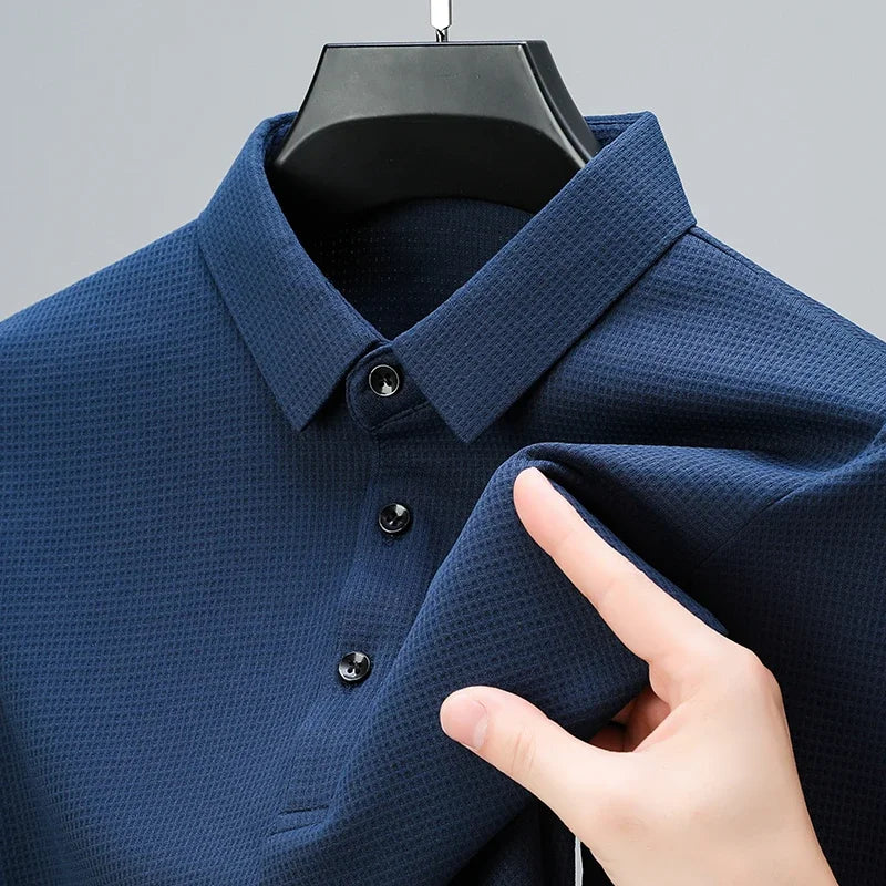 MARCUS LONG SLEEVE POLO