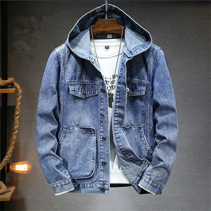 Riley Tanner Denim Hoodie