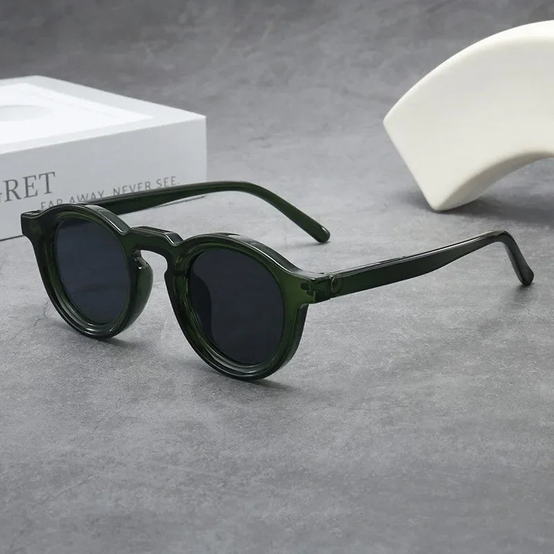 VIENNA RETRO ROUND SUNGLASSES