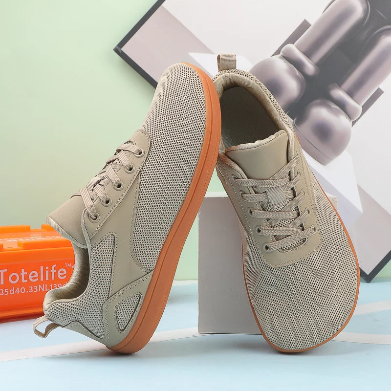 Wide-Toe Athletic Sneaker