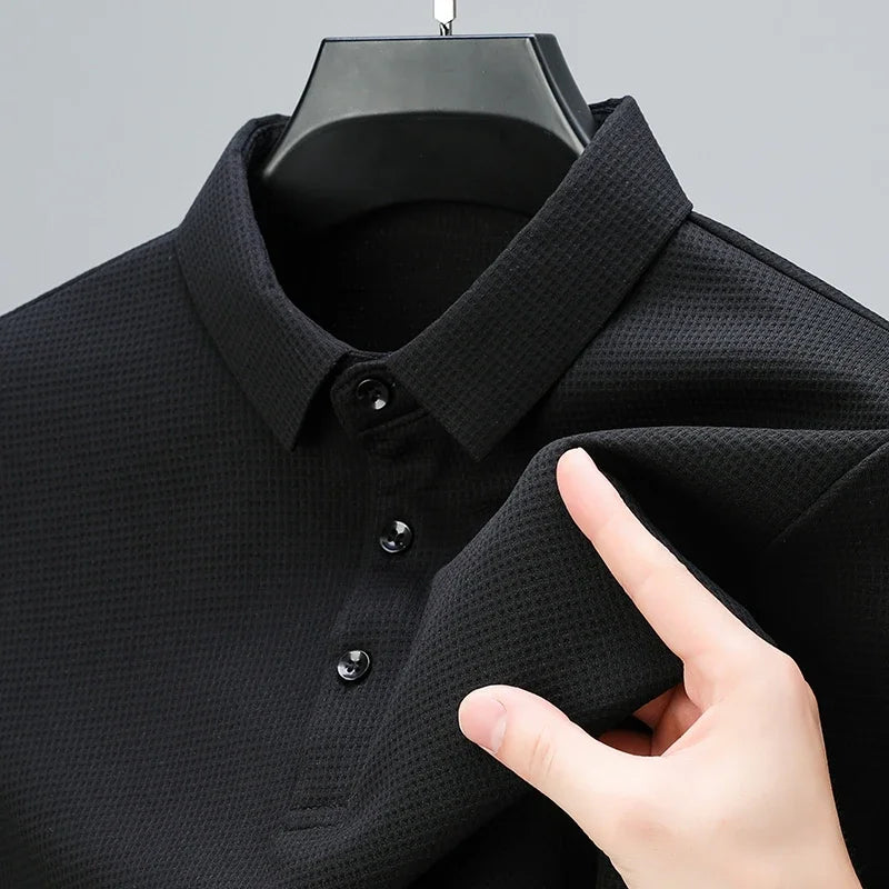 MARCUS LONG SLEEVE POLO
