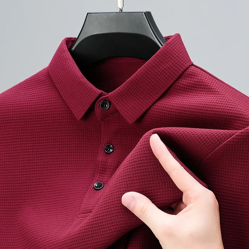 MARCUS LONG SLEEVE POLO