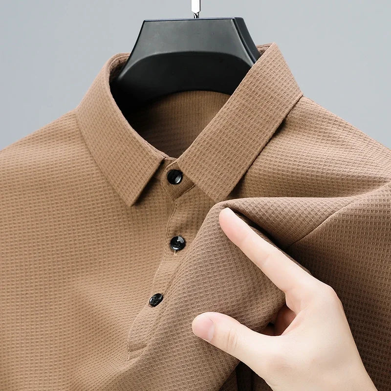 MARCUS LONG SLEEVE POLO