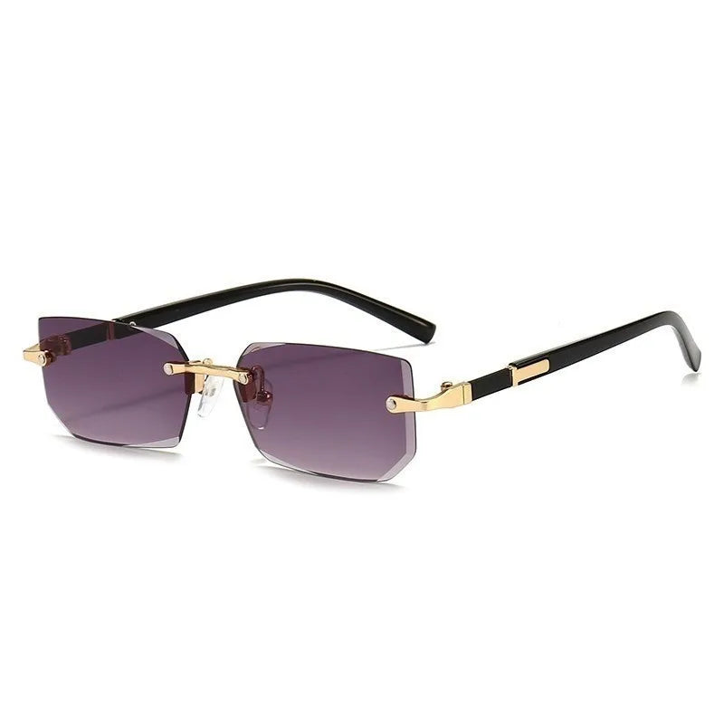 CAMERON RIMLESS RETRO SUNGLASSES