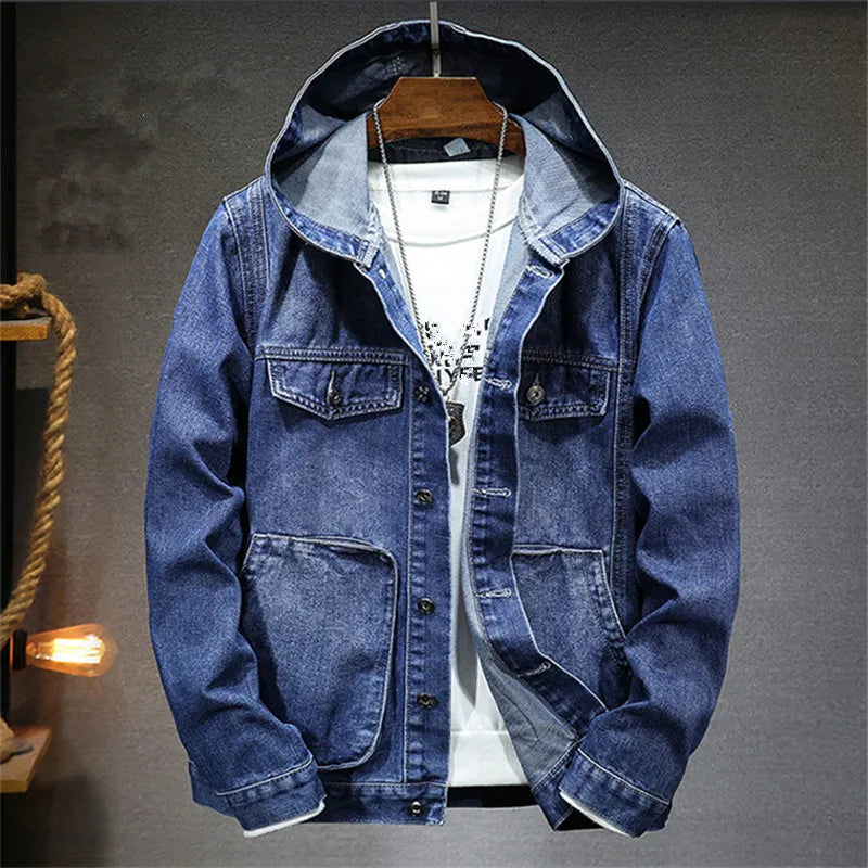 Riley Tanner Denim Hoodie