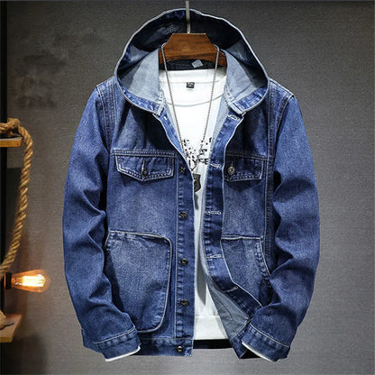 Riley Tanner Denim Hoodie