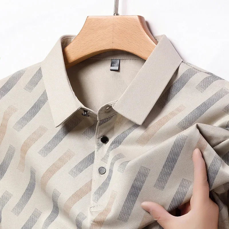 ANTHONY PATTERNED POLO SHIRT