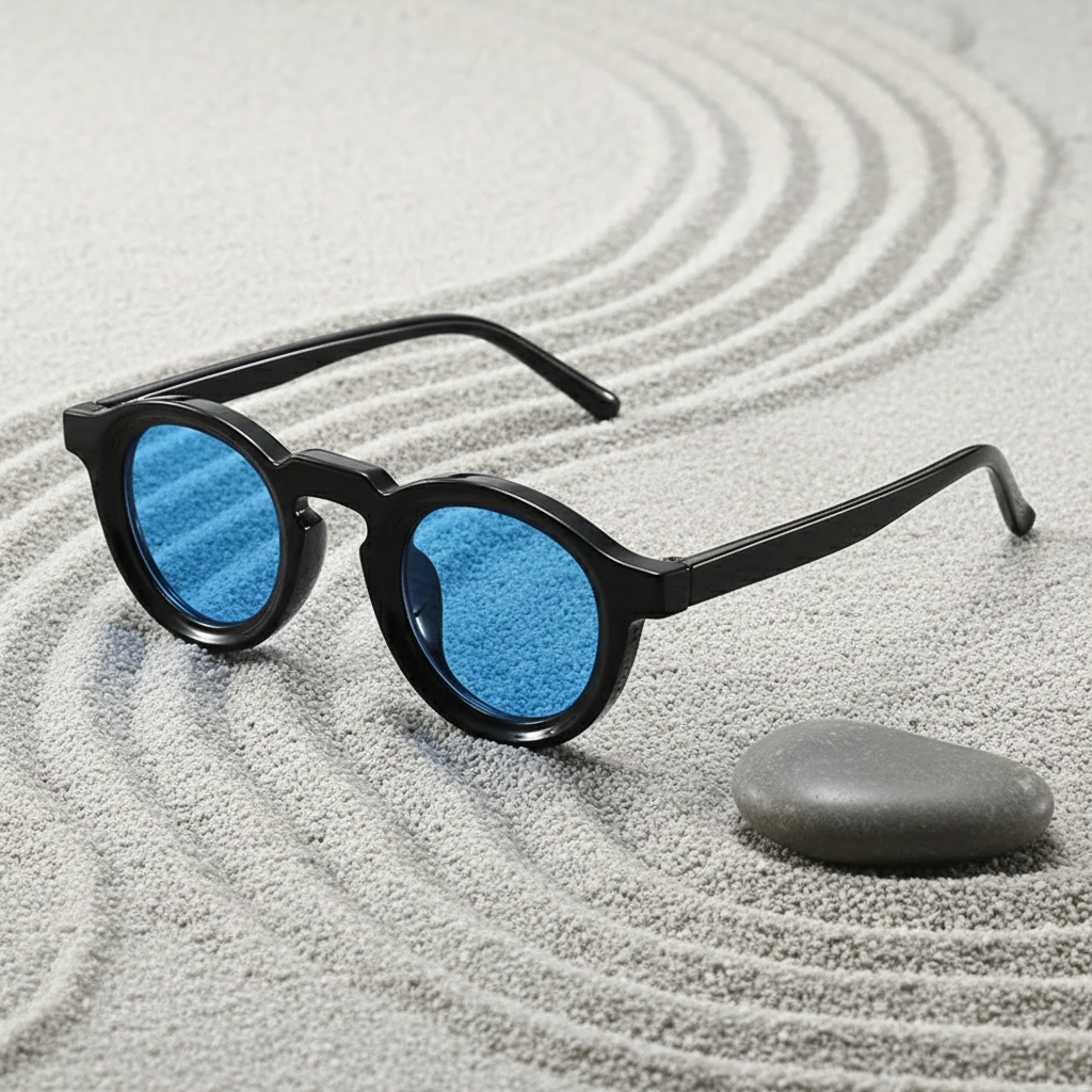VIENNA RETRO ROUND SUNGLASSES
