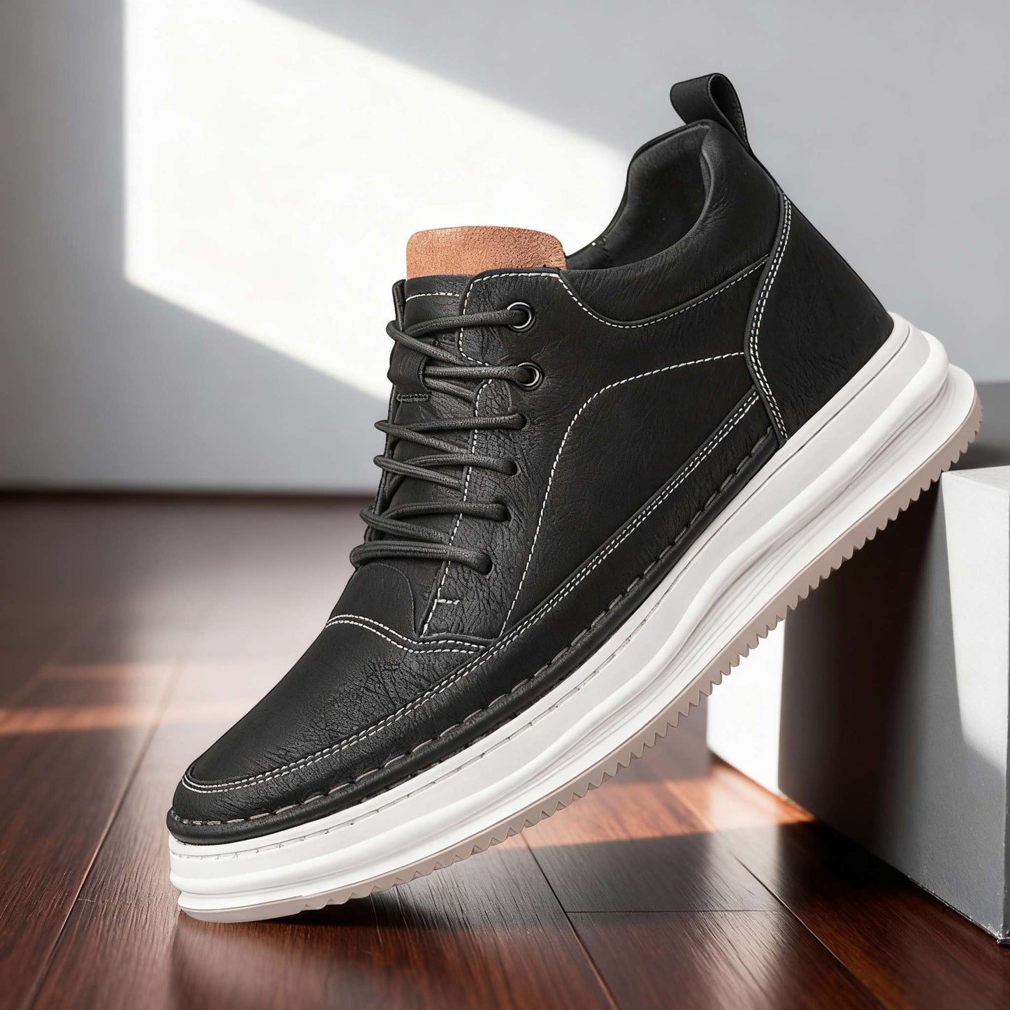 Grayson Robert Leather Sneakers