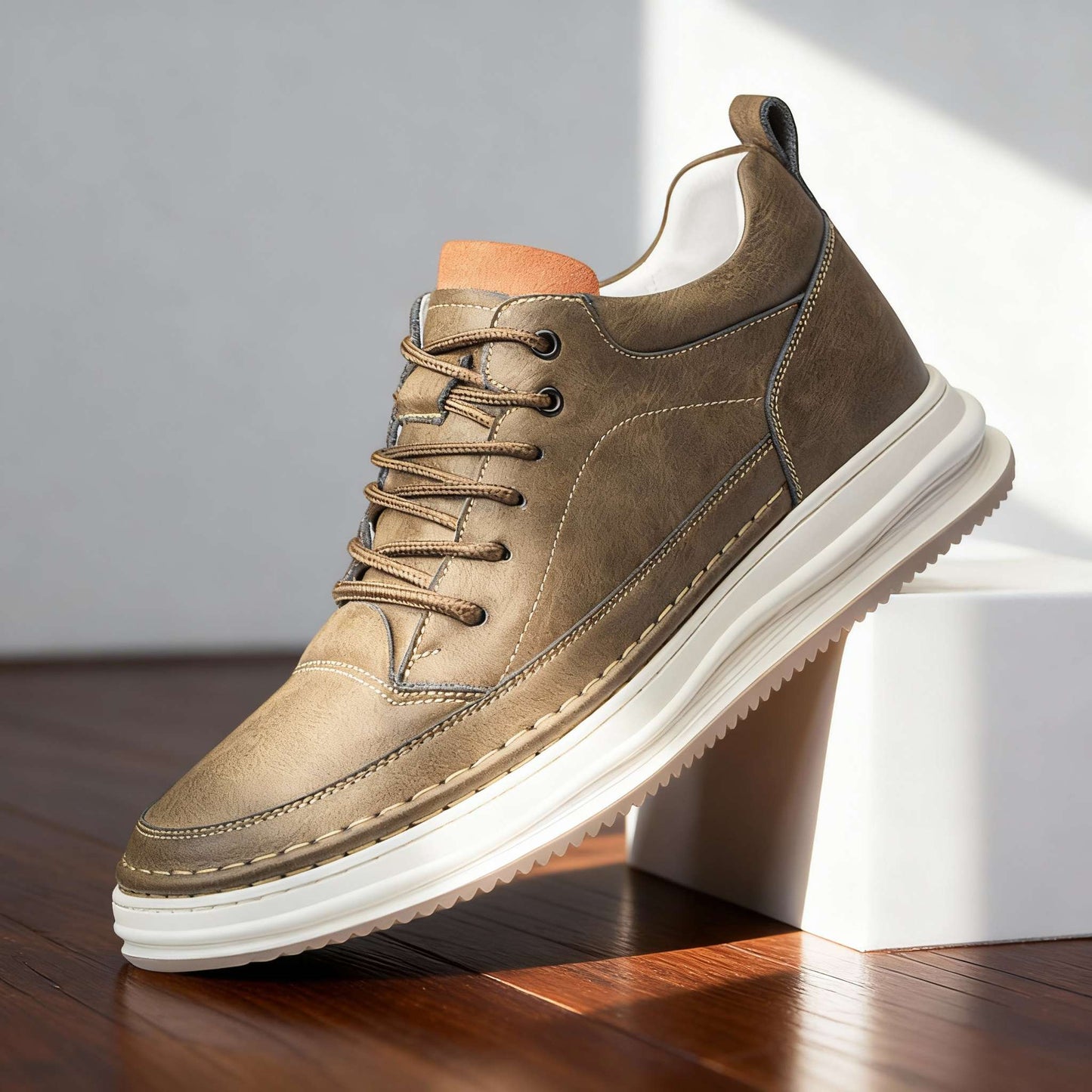 Grayson Robert Leather Sneakers