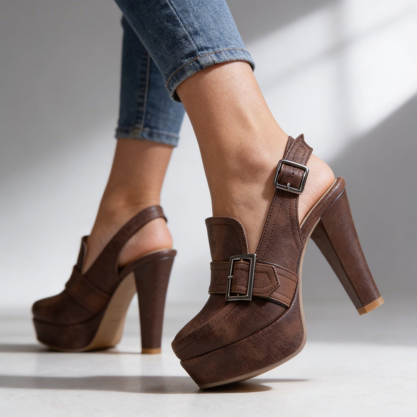 Velizia Slingback Heels