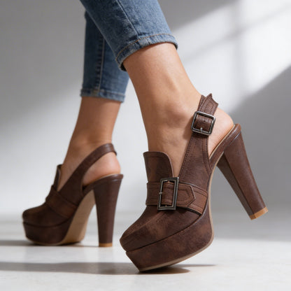 Velizia Slingback Heels