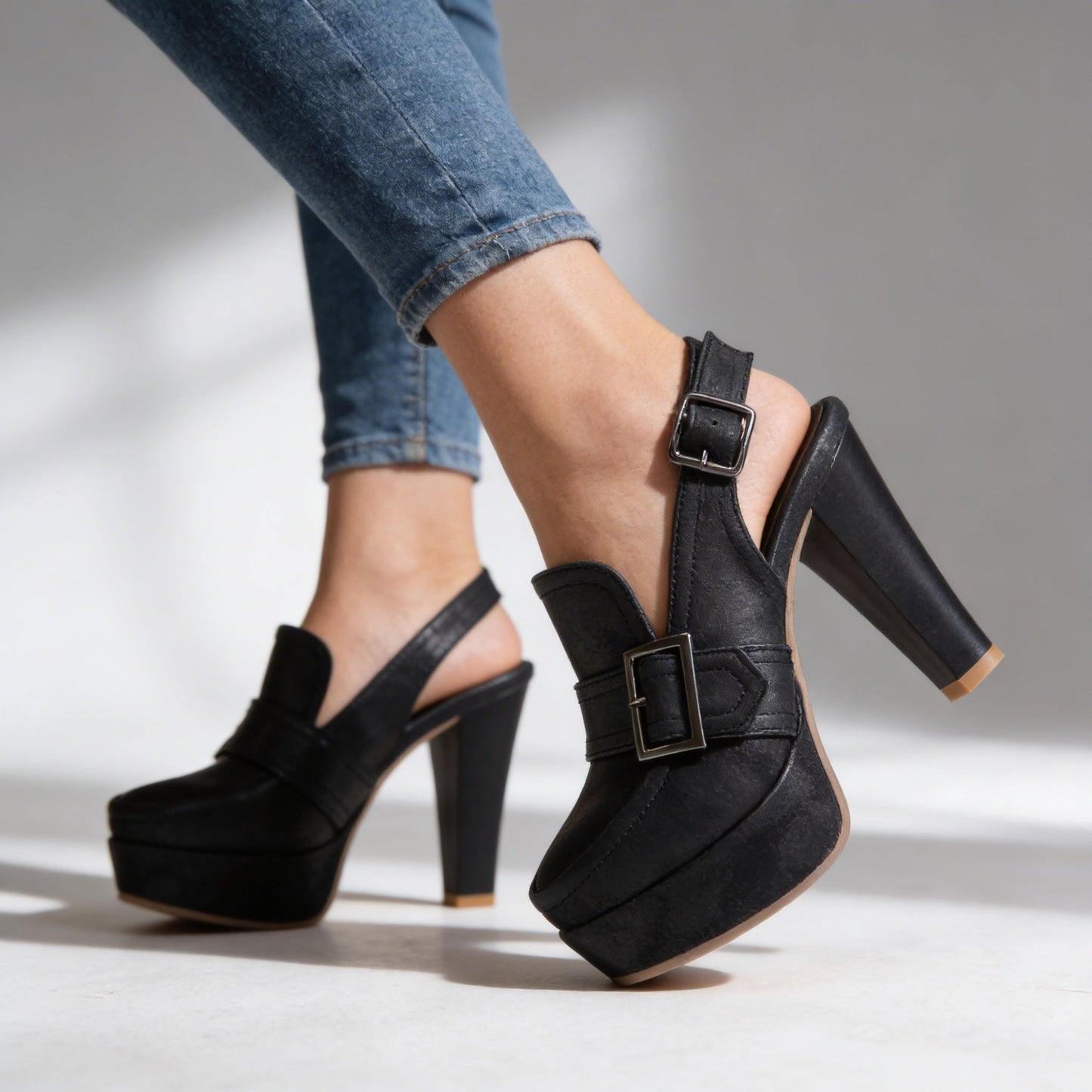 Velizia Slingback Heels